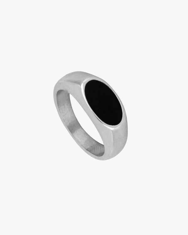 Anillo Sello Ébano