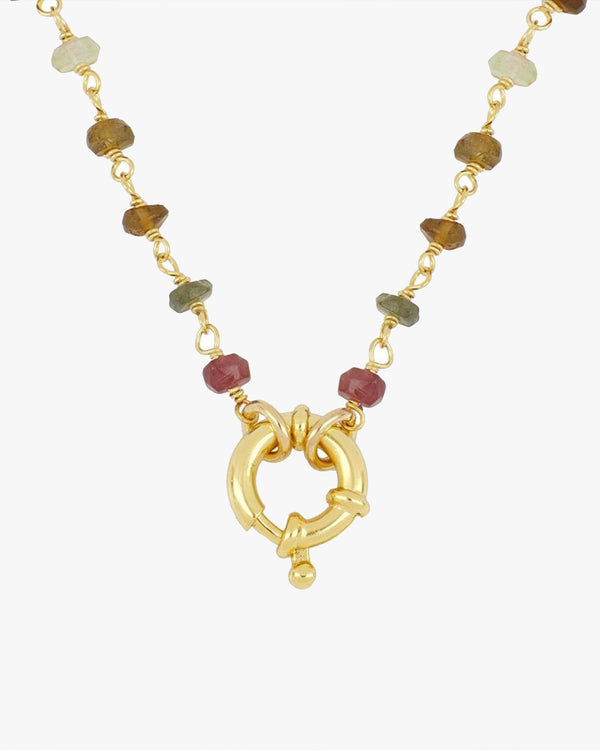 Collar Cierre Turmalina