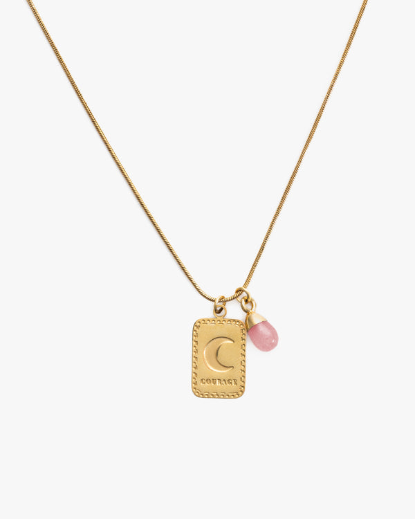 Collar Courage Rosa
