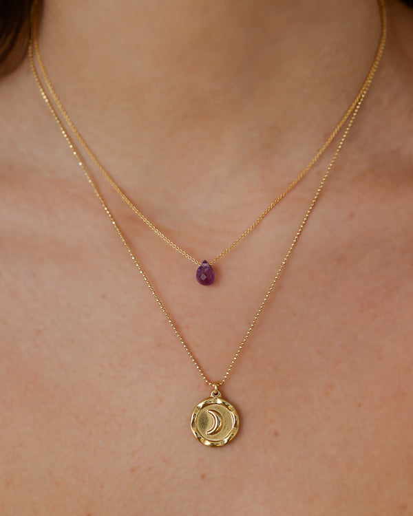Collar Lágrima Amatista