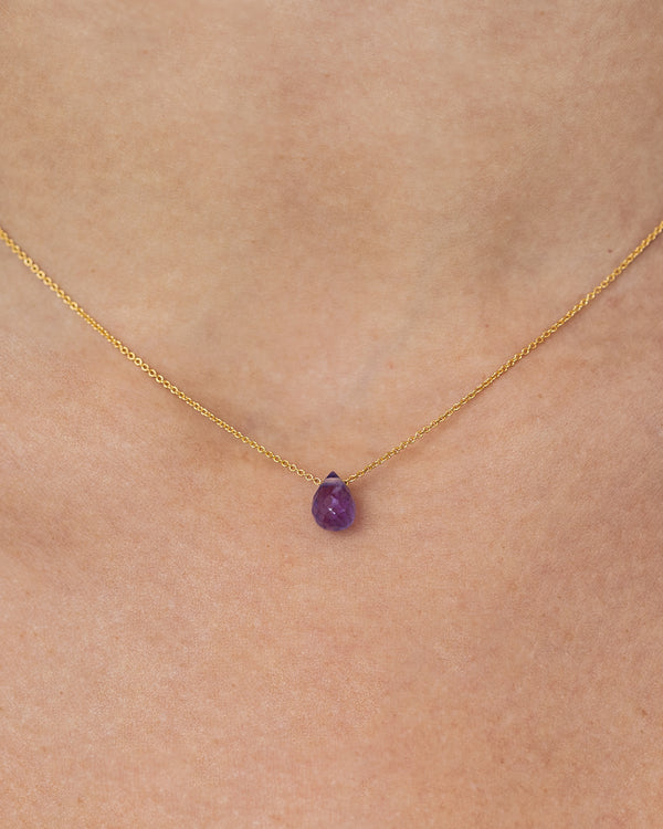 Collar Lágrima Amatista