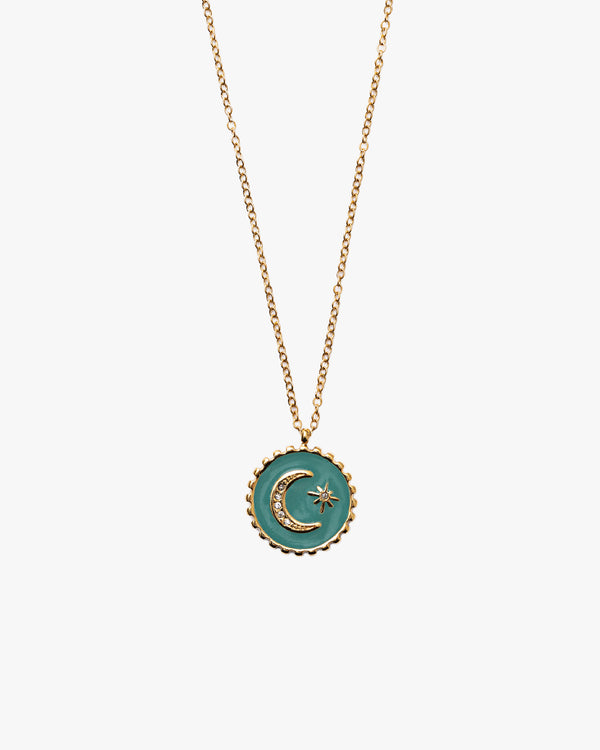 Collar Moneda Luna