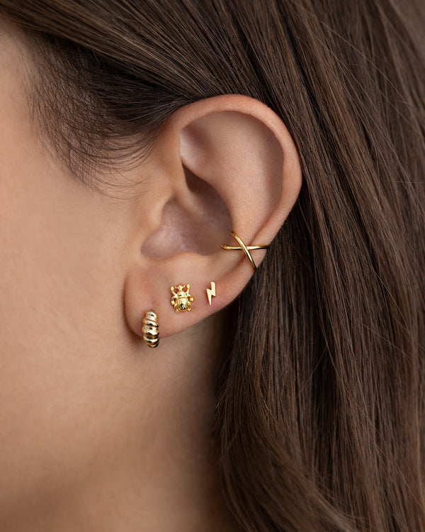 Pendiente Earcuff X